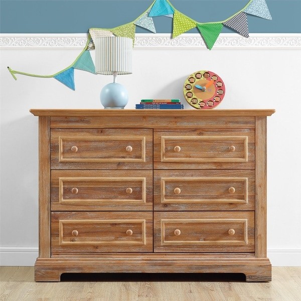 Avenue Greene Ollie Rustic 6-Drawer Dresser | Bed Bath & Beyond