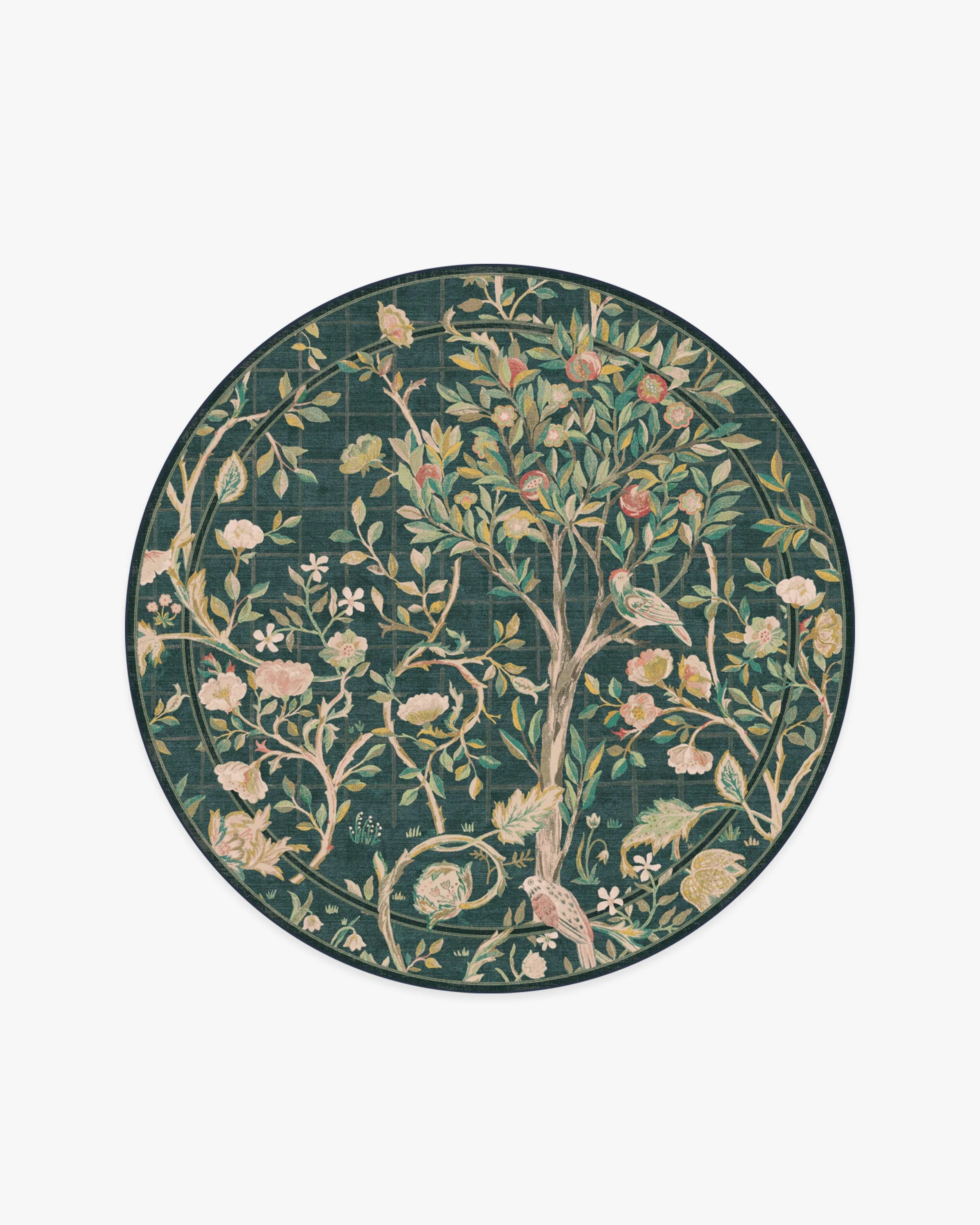 Melsetter Teal Green Rug by Morris & Co. | Ruggable US | Ruggable