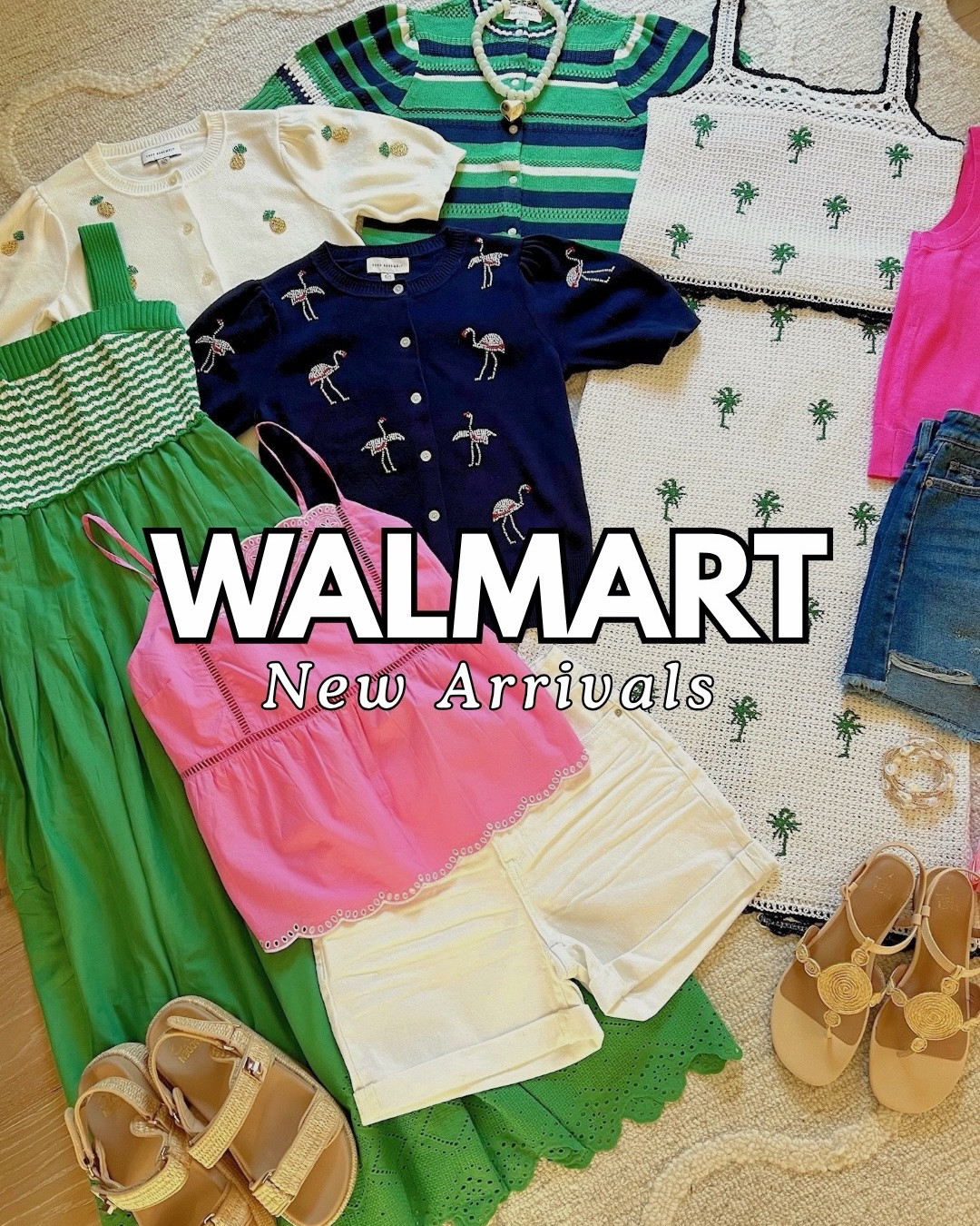 Cutest new summer finds at @walmart! Comment OUTFIT LINKS to shop it all! 💕🌸 Almost everything shown comes in additional colors and prints too! 🛍️ We hope y’all have a wonderful day! ~ L & W 

#walmart #walmartfashion #walmartfinds