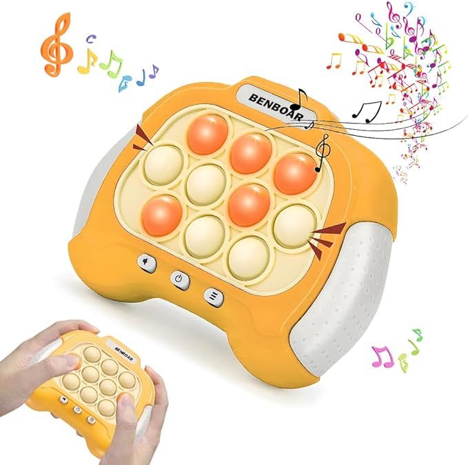 Pop Fidget Toy It Pro Game, Handheld Game Toy, Light and Sound Press Bubble Game Sensory Fidget T... | Amazon (US)
