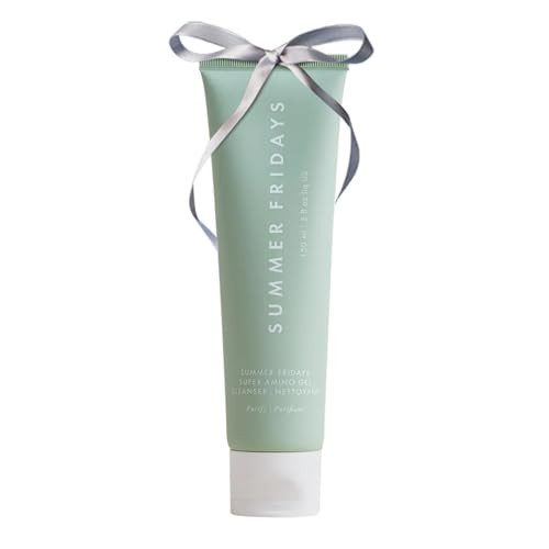 Summer Fridays Super Amino Gel Cleanser - Gentle Face Cleanser + Makeup Remover - Helps to Calm Irritation, Balance pH, Nourish Skin + Restore Moisture (5 Fl Oz) | Amazon (US)