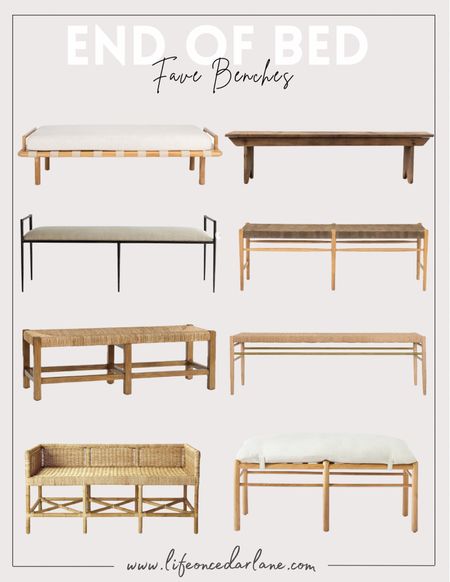 End of Bed Benches- check out our fave styles!! They make such a statement and also work in an entry way too!

#homedecor #primarybedroom #guestbedroom #kidsroom

#LTKsalealert #LTKhome