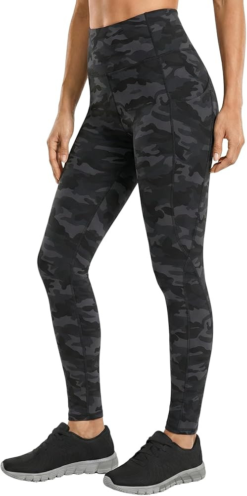 PHISOCKAT High Waist Yoga Pants Women with Pockets, Leggings for Women Tummy Control, Workout Leg... | Amazon (US)