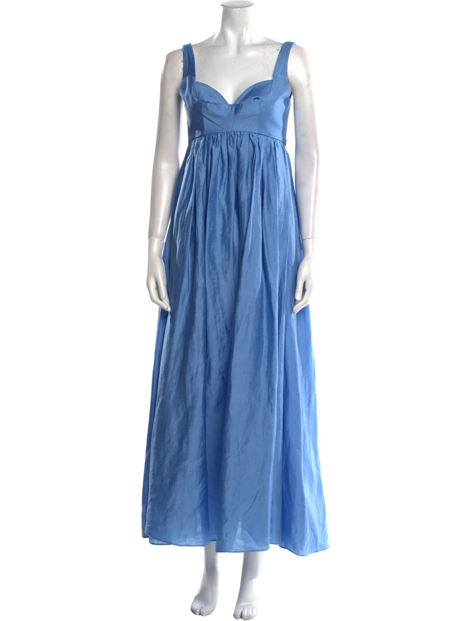 Square Neckline Long Dress | The RealReal