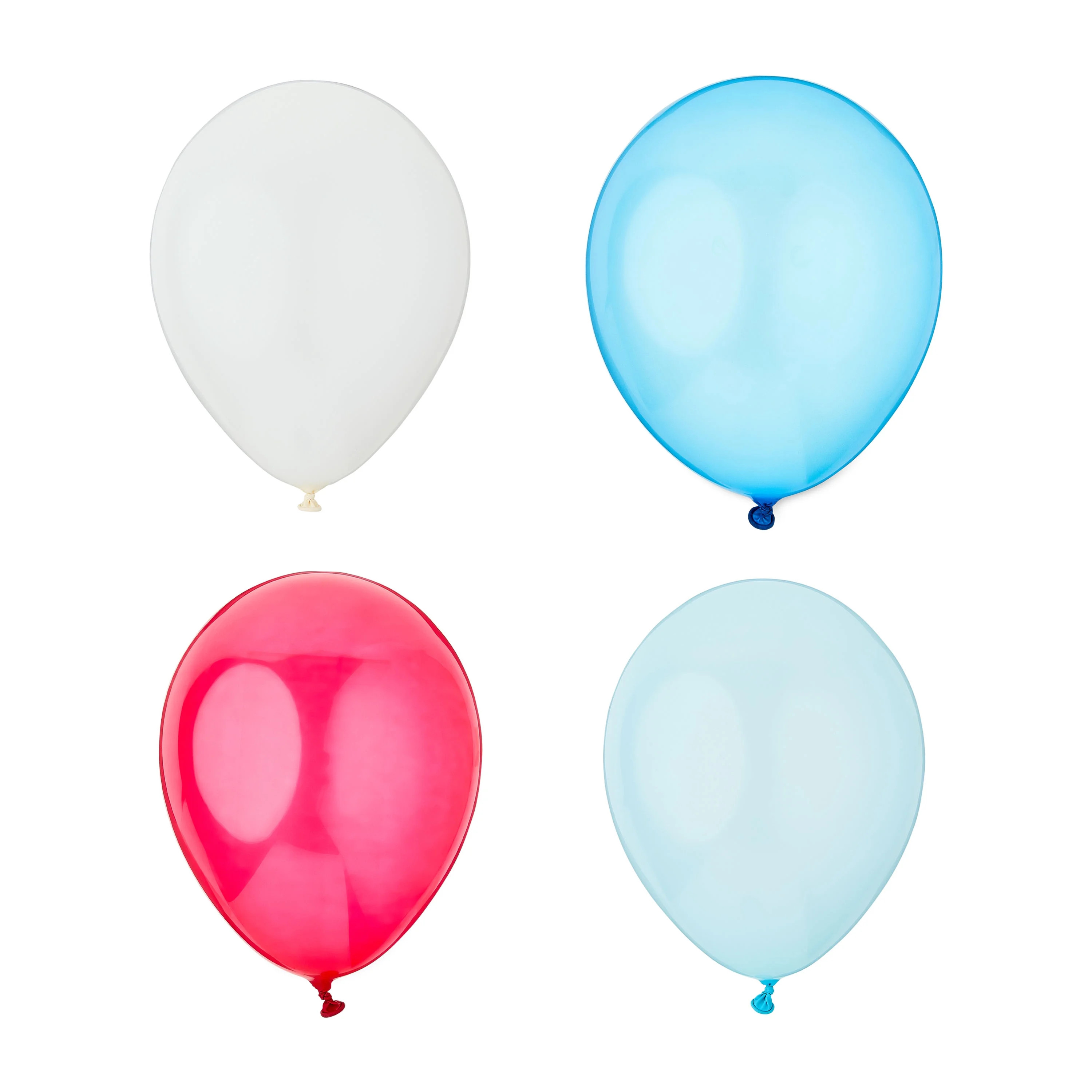 9" Blue Mix Latex Balloons, 20 Pieces, by Way To Celebrate | Walmart (US)