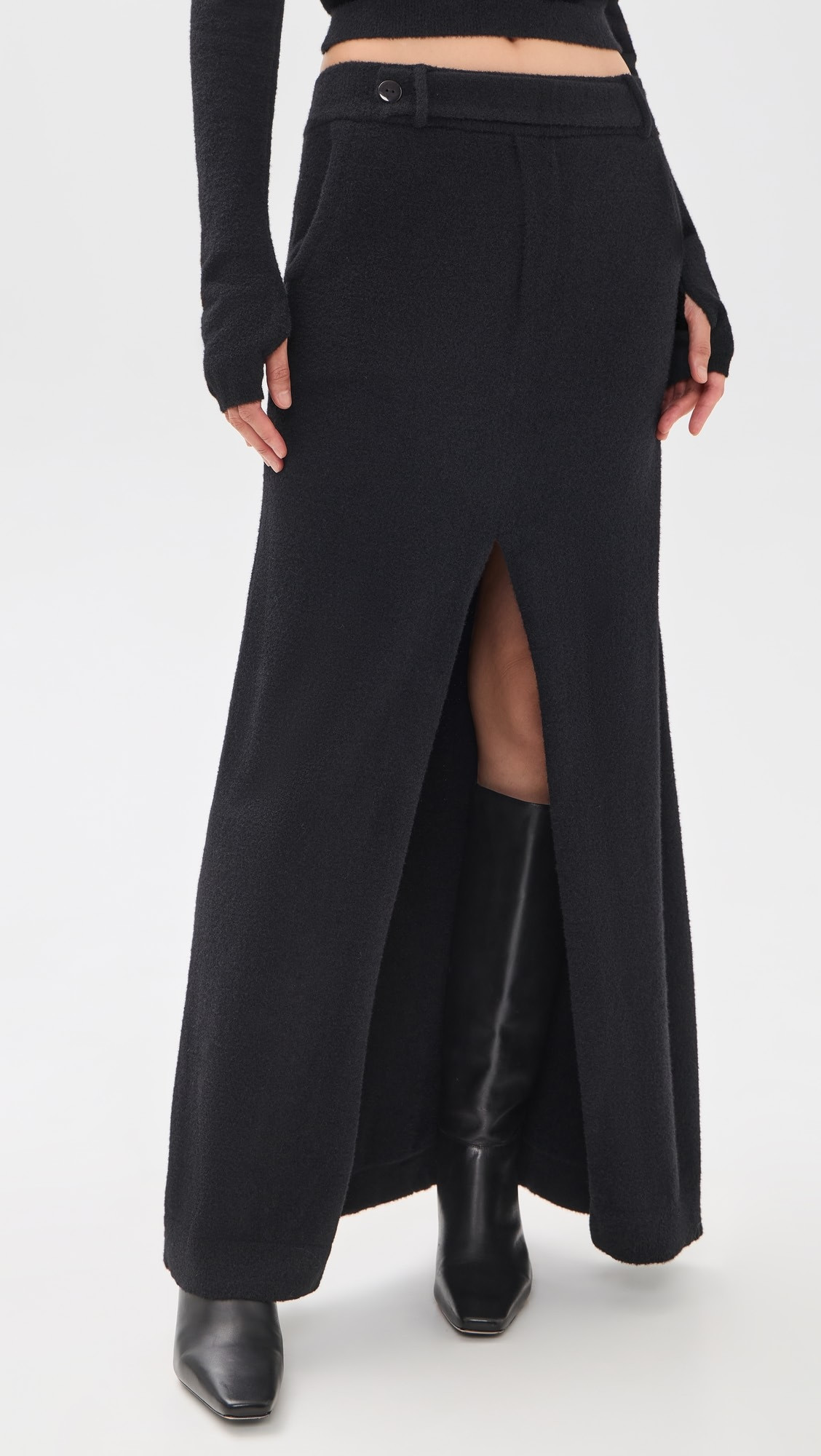 Magnolia Front Slit Knit Maxi Skirt | Shopbop