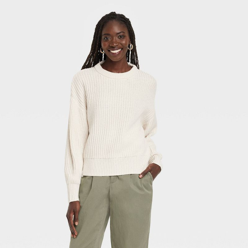 Women's Crewneck Pullover Sweater - A New Day™ | Target