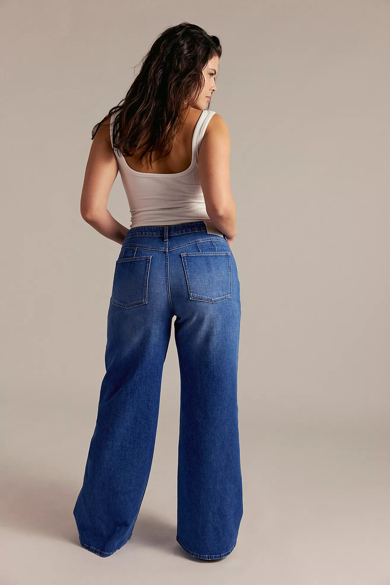 We The Free CRVY Better Half Mid-Rise Straight Jeans | Free People (Global - UK&FR Excluded)
