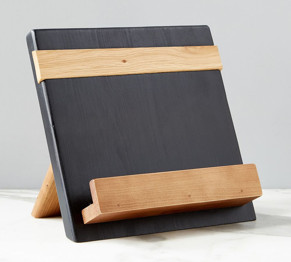 Handmade Reclaimed Wood Cookbook Holders | Pottery Barn (US)