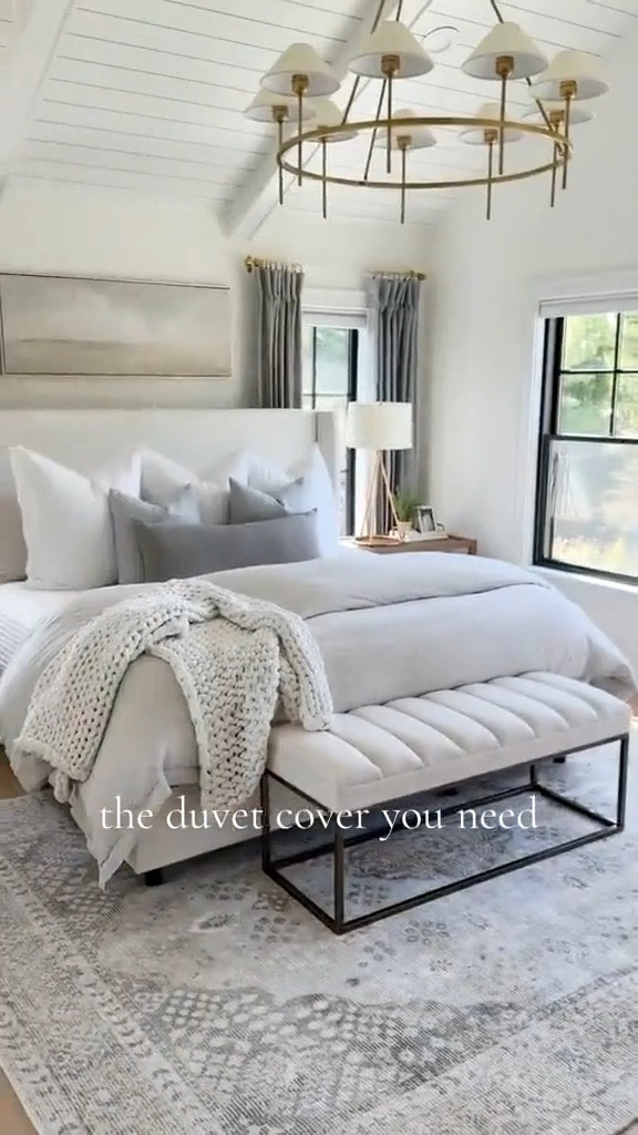 It’s a 10/10! Sharing all of my affordable look-for-less bedding from Amazon, as well as my viral Tilly bedframe  (Zuma white upholstery) 

#LTKHome