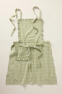 Brynn Gingham Apron | Anthropologie (US)