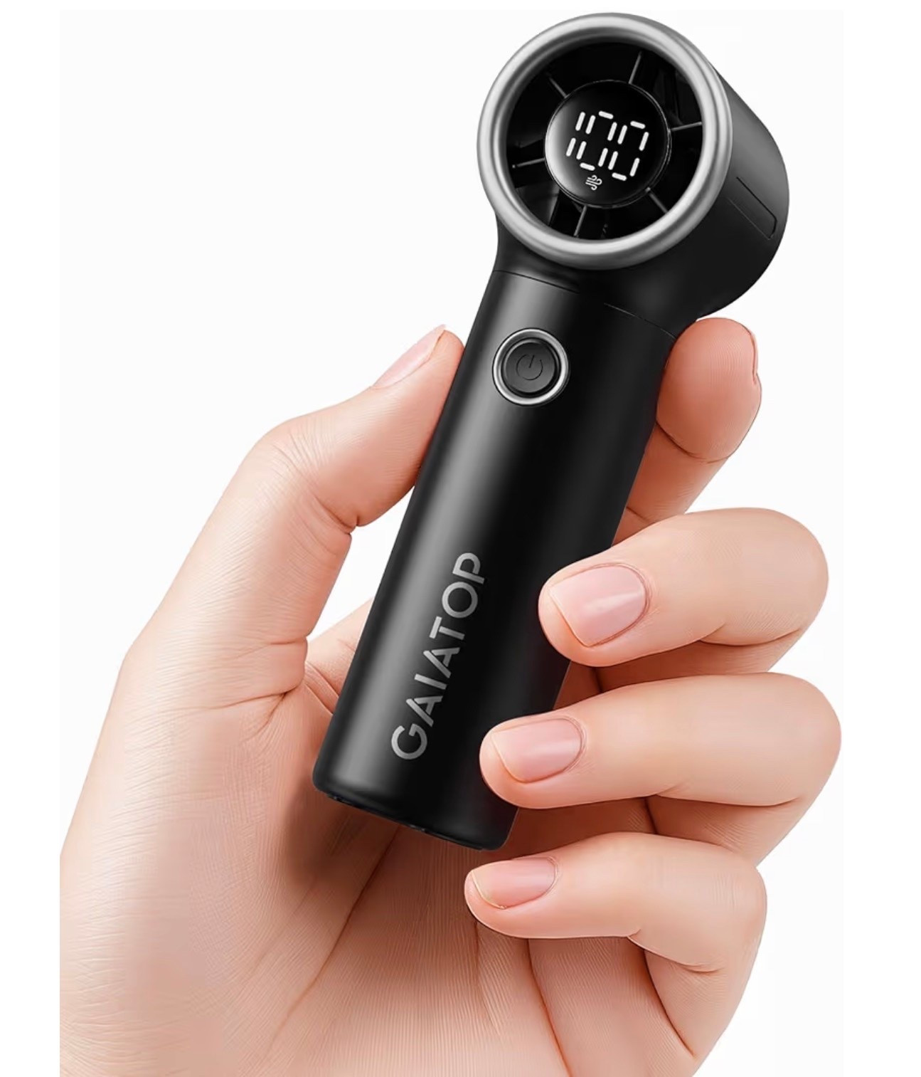 Gaiatop Mini Portable Handheld Fan, 4000mAh [15h Max Runtime] Personal Turbo Fans Pocket Size, High Speed 1-100 Adjustable Small Hand Fan, Outdoor Travel Concert Essentials, Gifts for Women Men, Black

#LTKHome #LTKActive #LTKdayinmylife