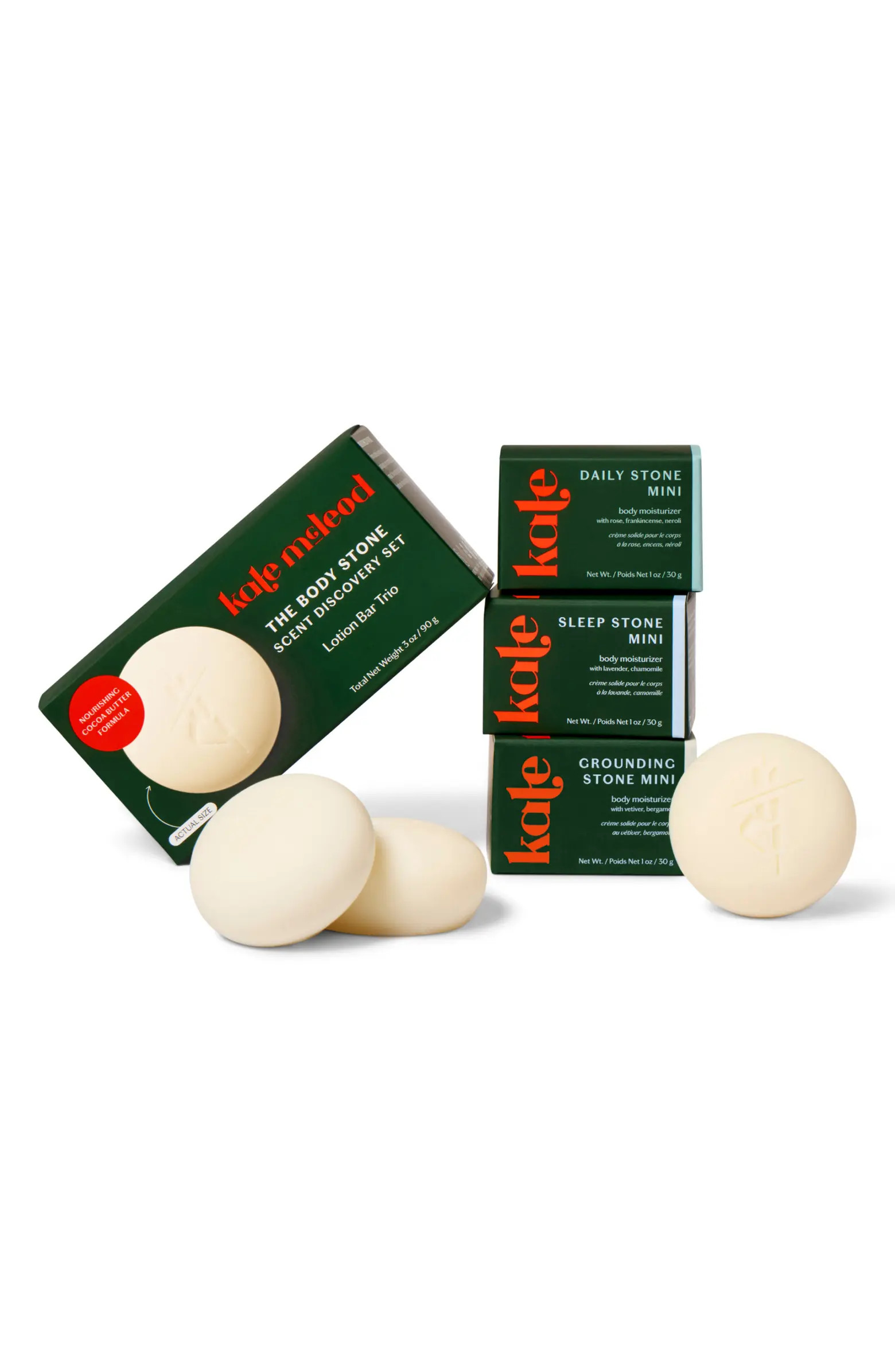The Body Stone Set of 3 Mini Sampler $42 Value | Nordstrom