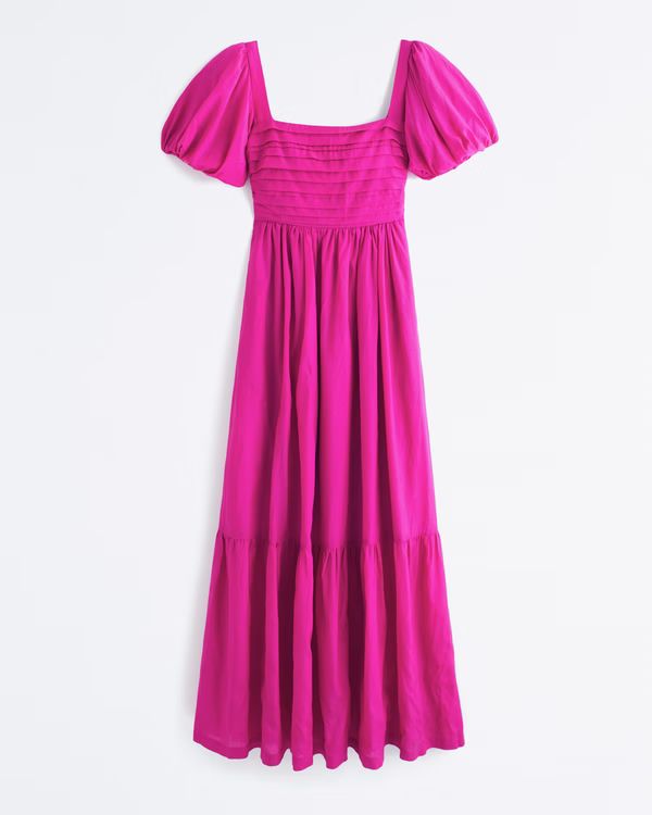 Emerson Drama Bow-Back Gown | Abercrombie & Fitch (US)