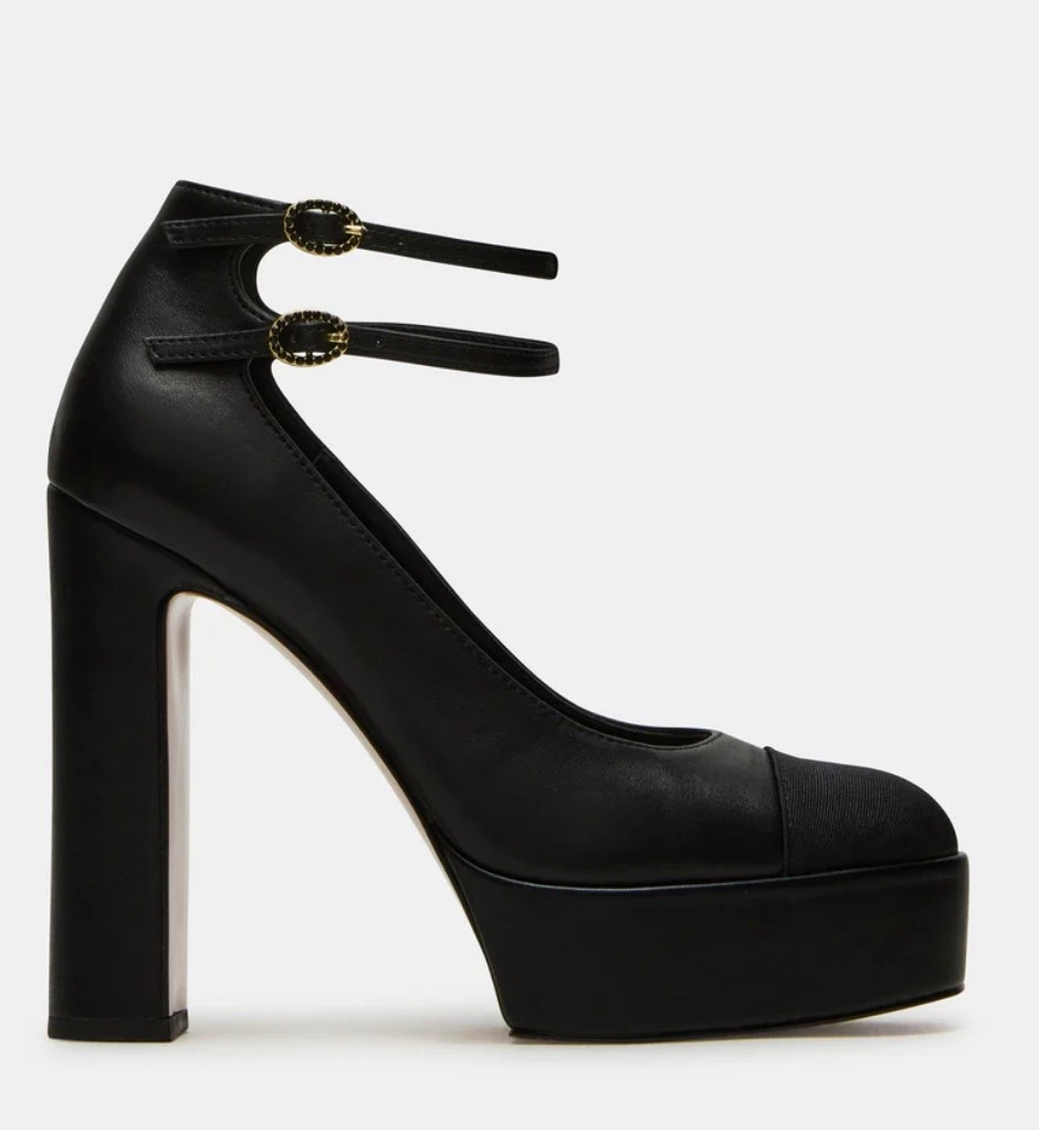 She’s sexy, she’s stylish, she’s comfy #platformheels #blackheels #stevemadden 

#LTKStyleTip #LTKShoeCrush #LTKParties