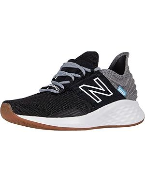 New Balance Women's Fresh Foam Roav V1 Sneaker, Black/Light Aluminum, 8 | Amazon (US)