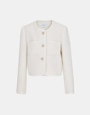 Emilie Tweed Jacket | Urban Revivo