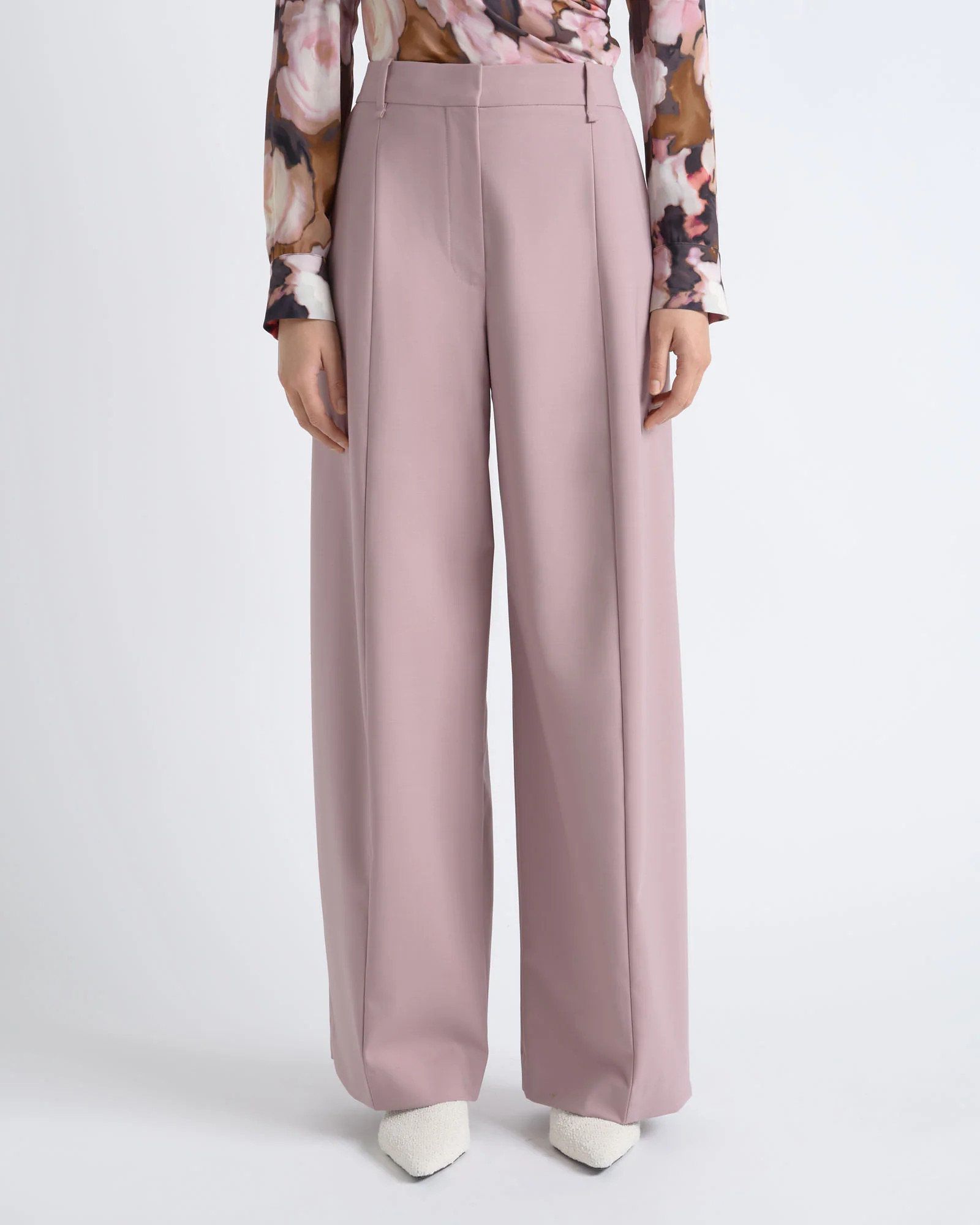 High Waisted Barrel Leg Pant | Cue AU