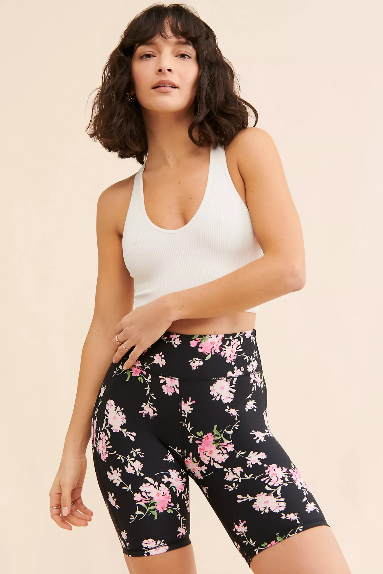 LoveShackFancy Giada Biker Shorts | Anthropologie (US)
