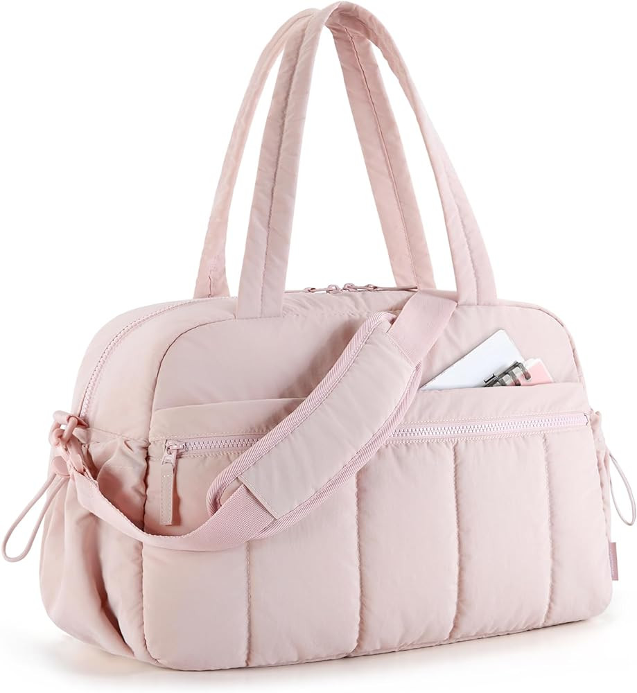 BAGSMART Gym Bag for Women, Duffle Bag for Travel with Wet Pocket, Lightweight Carry on Weekender... | Amazon (US)