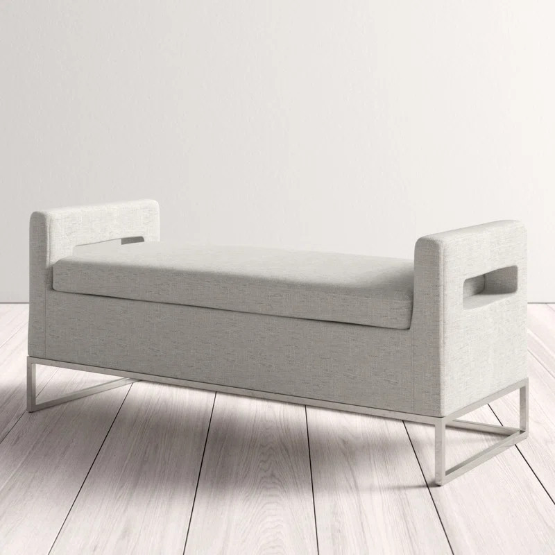 Sylvan Place Upholstered Flip Top Storage Bench | Wayfair North America