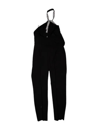 Virgin Wool Halterneck Jumpsuit | The RealReal