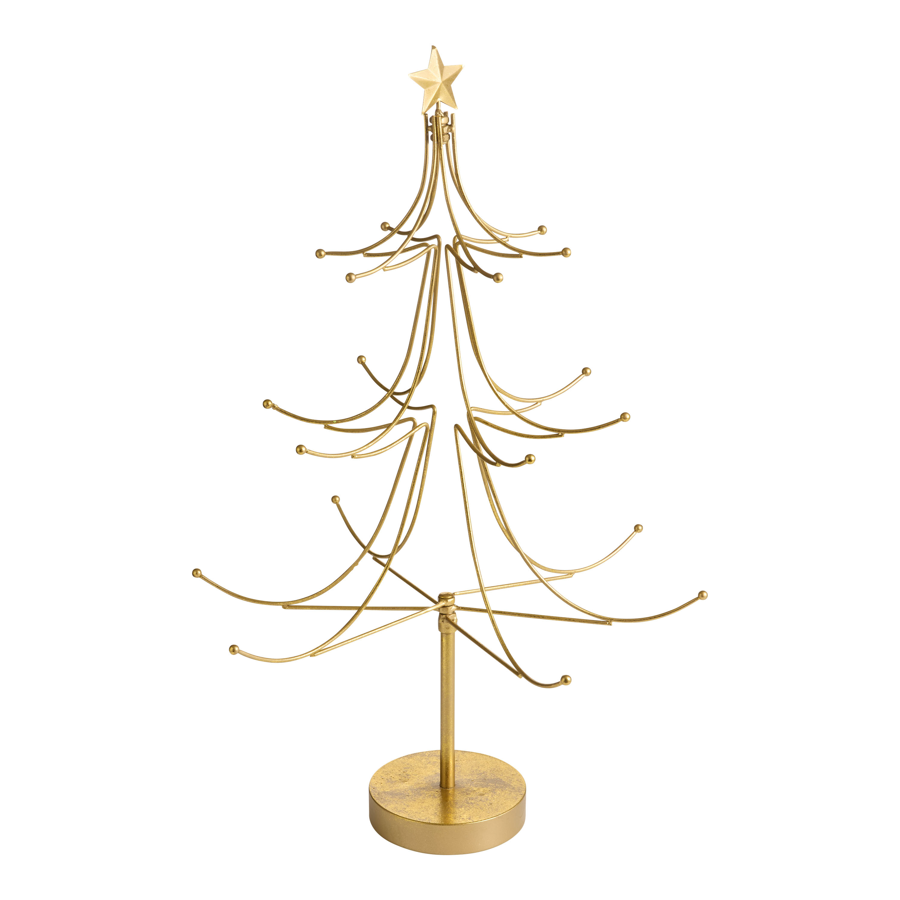 Gold Metal Tabletop Tree Decor | World Market