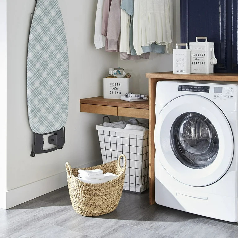 Better Homes & Gardens Large Natural Water Hyacinth Boat Basket | Walmart (US)