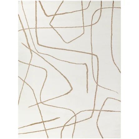 Mercury Row® Goodrow Abstract Rust/Cream Area Rug | Wayfair | Wayfair North America