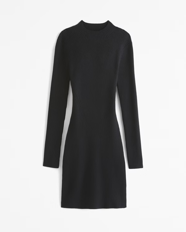 Women's The A&F Paloma Long-Sleeve Mini Dress | Women's | Abercrombie.com | Abercrombie & Fitch (US)