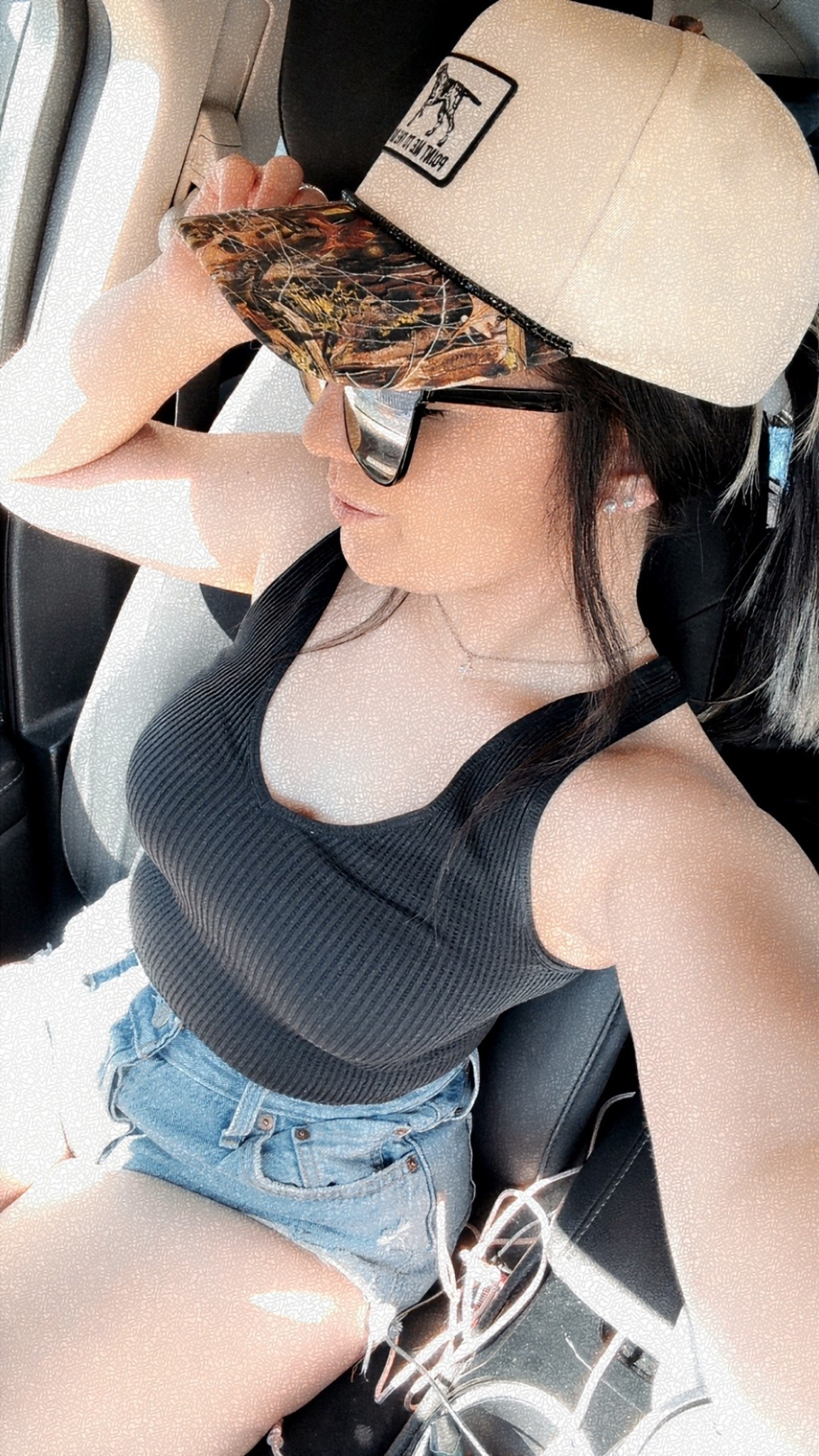 80°+ in March?☀️
Of course, taking advantage of my summer wardrobe! Crop Tank from Gliks - Sz Medium! Levi 501 shorts - Sz 28. Sunnies from Amazon! Hat I made in Phoenix, AZ. Claw Clip - Teletie! 

#LTKootd #LTKSeasonal #LTKdayinmylife
