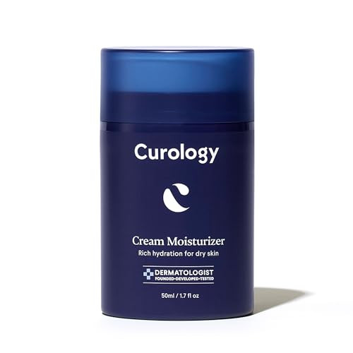 Curology Cream Moisturizer, Rich Hydrating Face Lotion for Dry Skin, with Shea Butter and Hyaluronic Acid, 1.7 fl oz | Amazon (US)