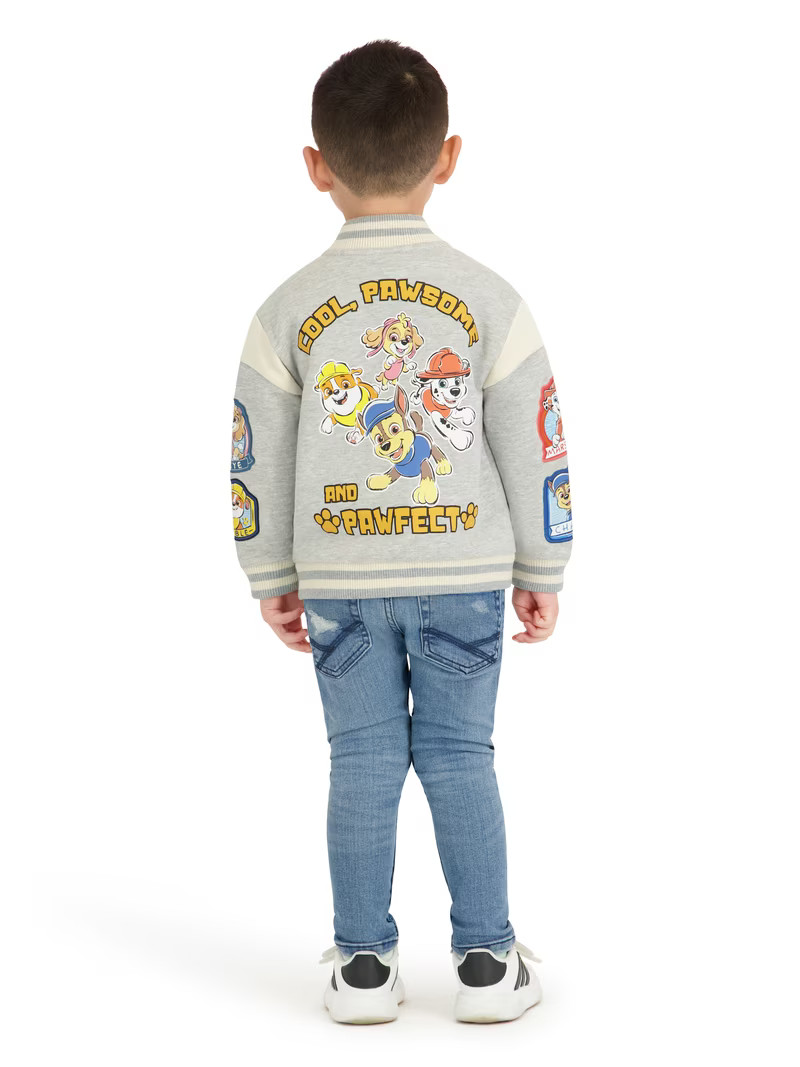 Paw Patrol Toddler Boy Bomber Jacket, Sizes 12M-5T | Walmart (US)