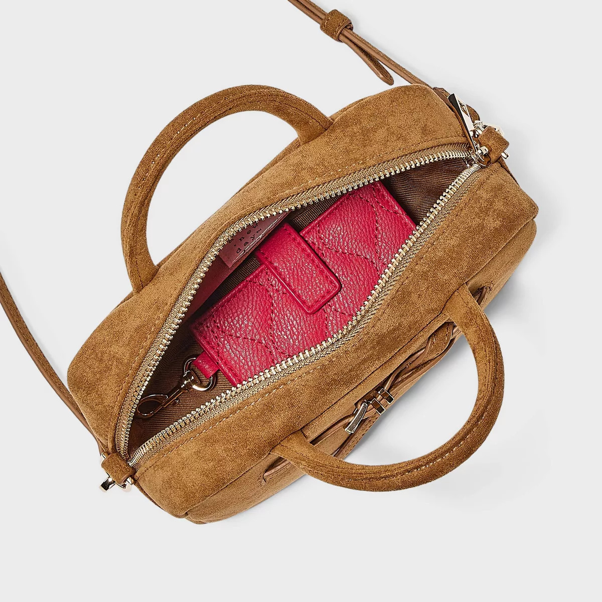 Small Satchel Crossbody Bag - A New Day™ Tan | Target