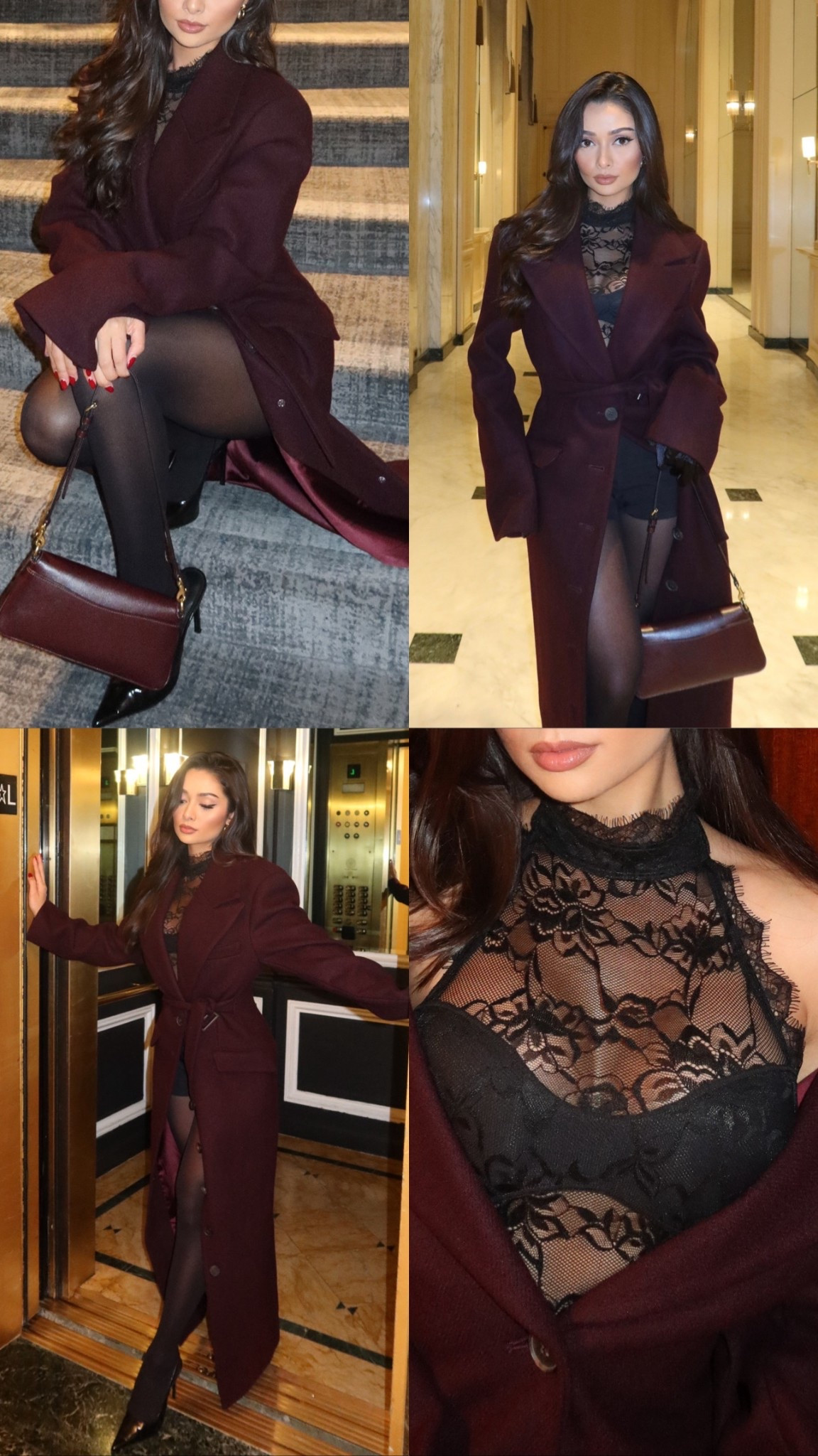 A night out look 🍇🖤🍷 

#LTKootd #LTKCyberWeek #LTKHoliday