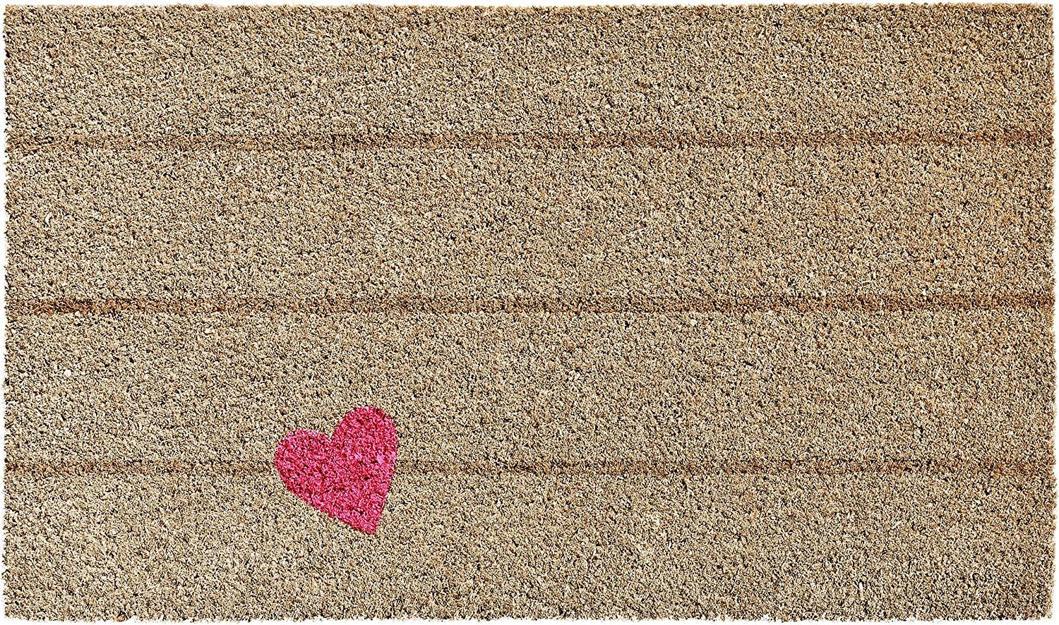 Calloway Mills 105071729 Pink Heart Doormat | Amazon (US)