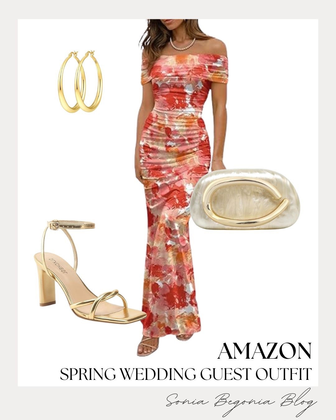 Amazon Spring Wedding Guest Outfit

Finding the perfect wedding guest look just got easier! 💐
I am obsessed with this vibrant floral maxi—the ruched detailing is so flattering. Pair it with gold strappy heels and a marbled clutch for an elevated, chic finish. ✨🥂

#amazonfashion #weddingguestlove #springstyle #floralmaxi #weddingguestoutfit #amazonfinds #chicstyle #ootdinspo

#LTKSeasonal #LTKWedding #LTKootd