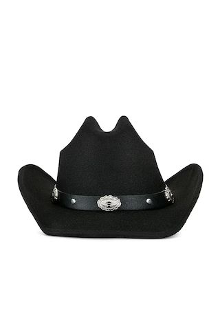 Cowboy Hat in Black | Revolve Clothing (Global)