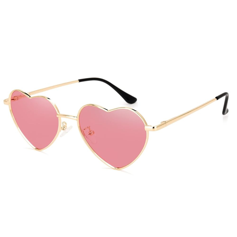 Meeloog Trendy Polarized Sunglasses for Women Heart Shaped Sun Glasses Party Eyewear CAMSM003 | Amazon (CA)