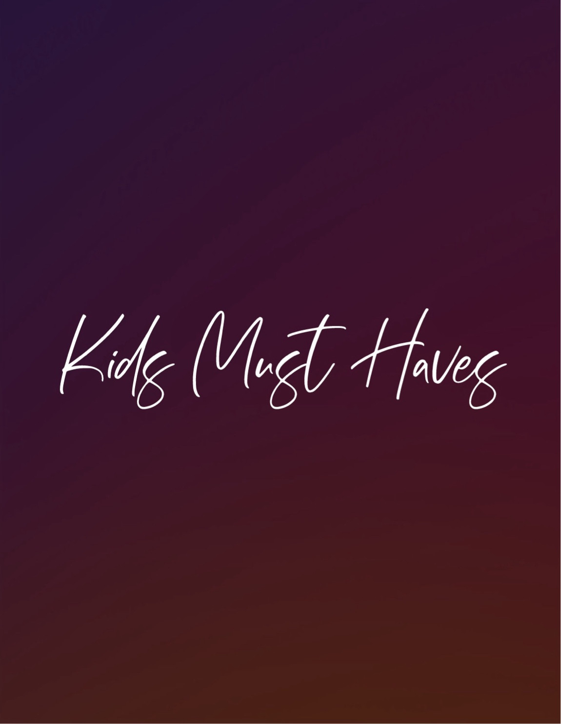 Okay maybe “must” is a strong word, but boy do they come in handy!!

#LTKFamily #LTKGiftGuide #LTKKids