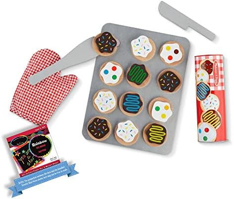 Melissa & Doug Slice & Bake Cookies Set - Play Food Set Bundle with 1 Theme Compatible M&D Scratc... | Amazon (US)