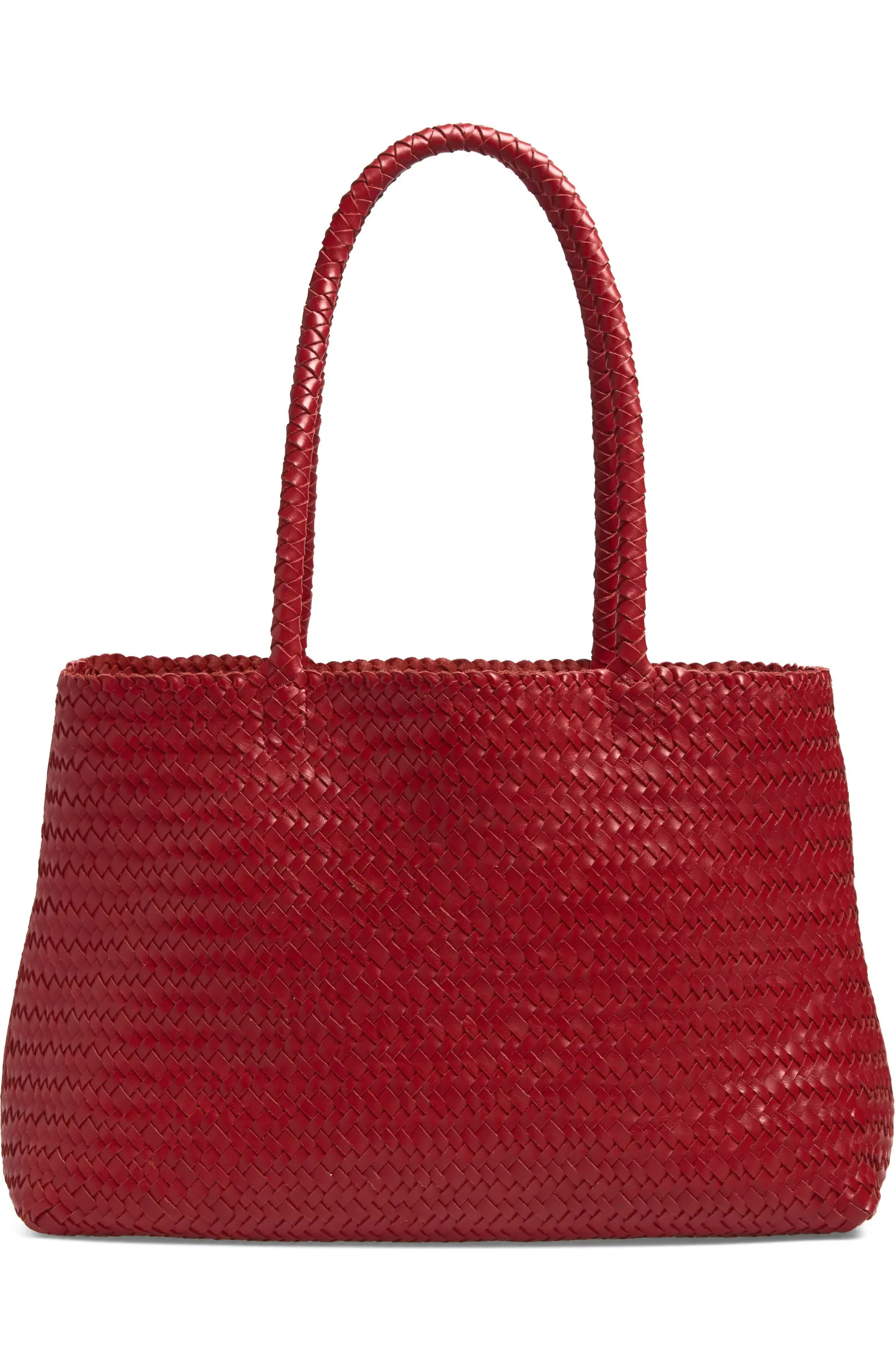 Handwoven Leather Tote | Nordstrom