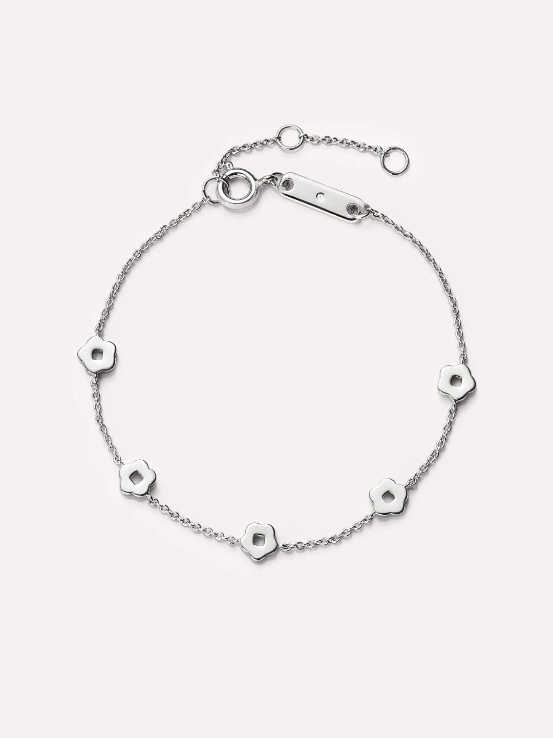 Flower bracelet - Rowena Bracelet Silver | Ana Luisa