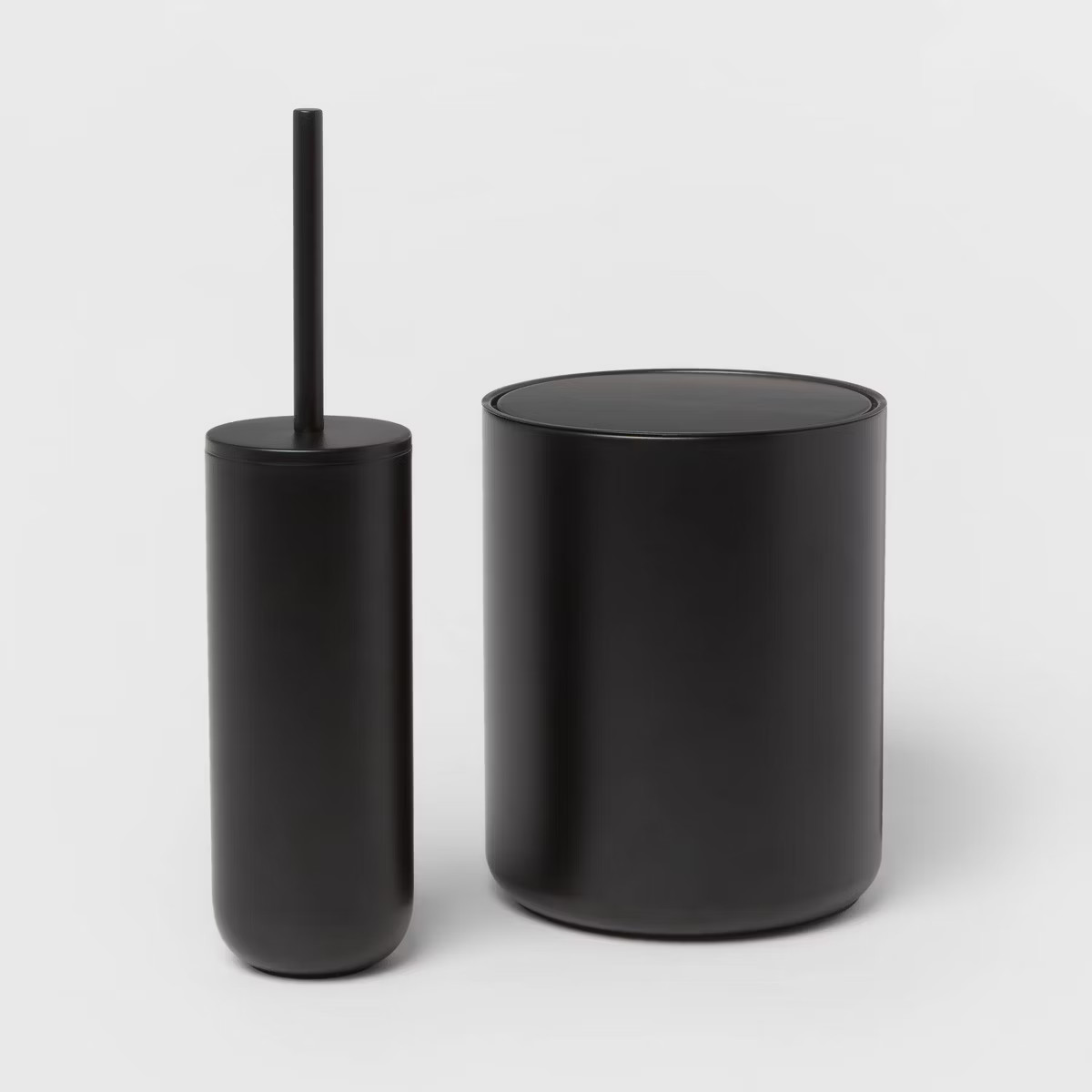 Metal Waste Can Black - Threshold™ | Target