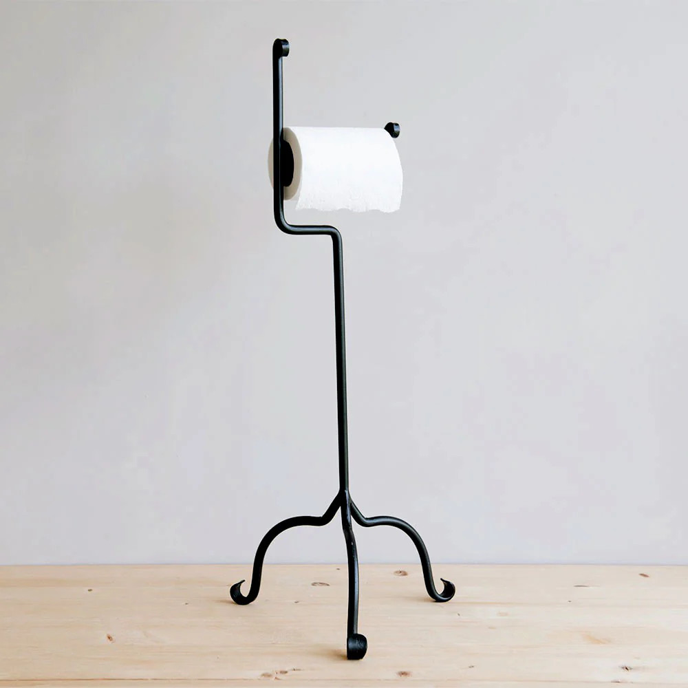 Standing Iron Toilet Paper Holder | Roan Iris