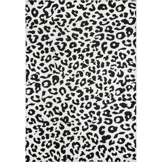 Sebastian Leopard Print Dark Gray 5 ft. x 7 ft. Area Rug | The Home Depot
