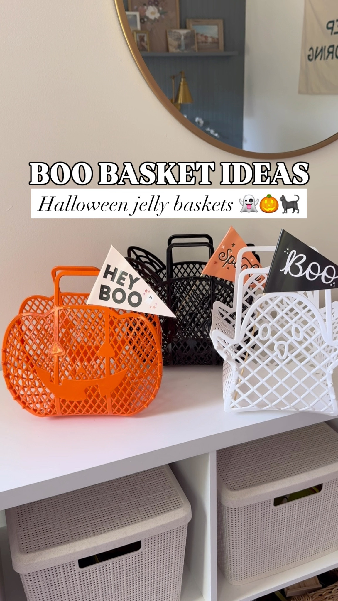 Boo basket ideas for kids! Love these jelly baskets! The ghost basket is only $3! It went viral last year & was so hard to find! Fully stocked right now! 🙌👻

#LTKFamily #LTKSeasonal #LTKHome