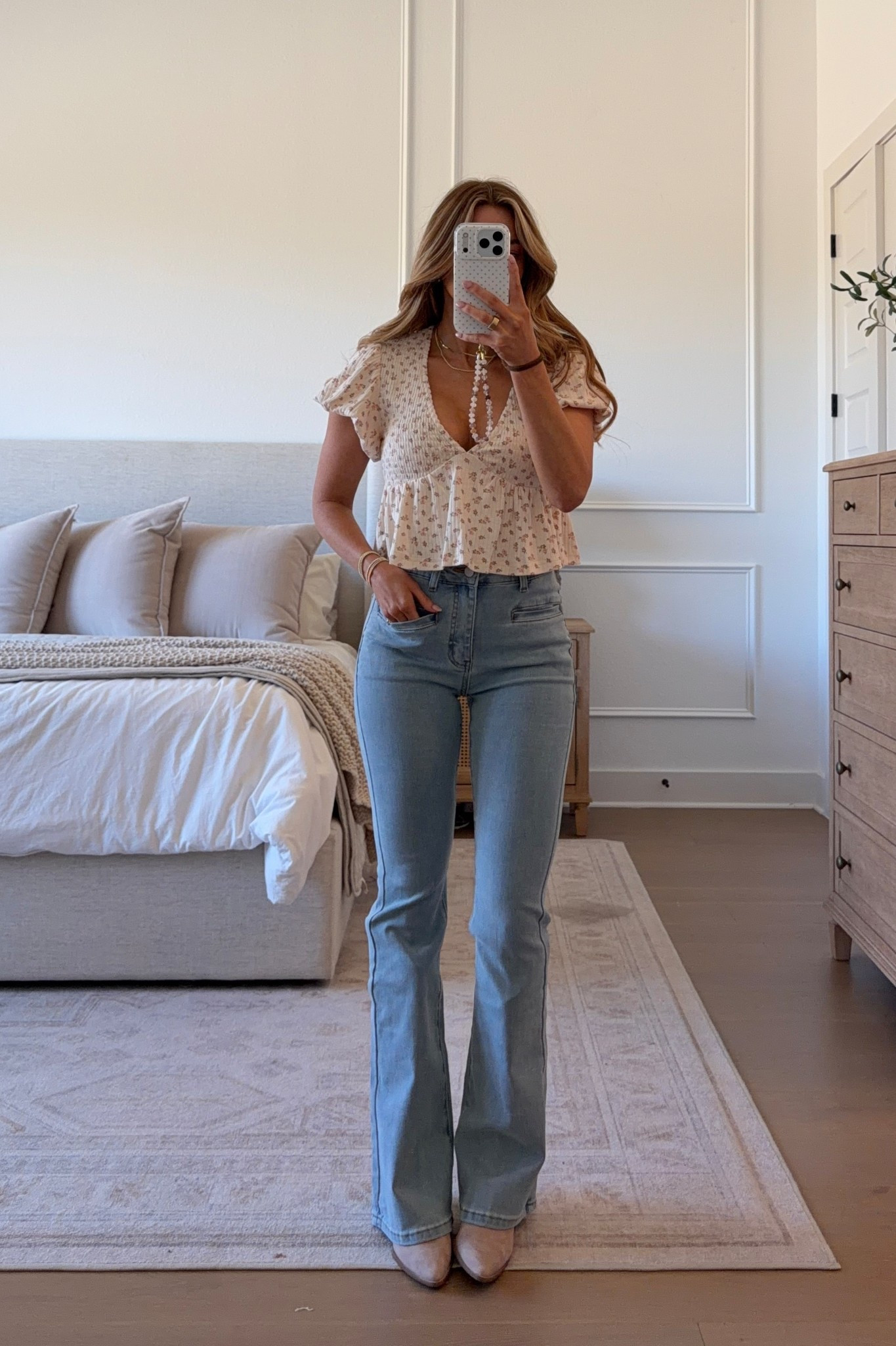top: xs // jeans: 24 // code MICHELE @pinklily 