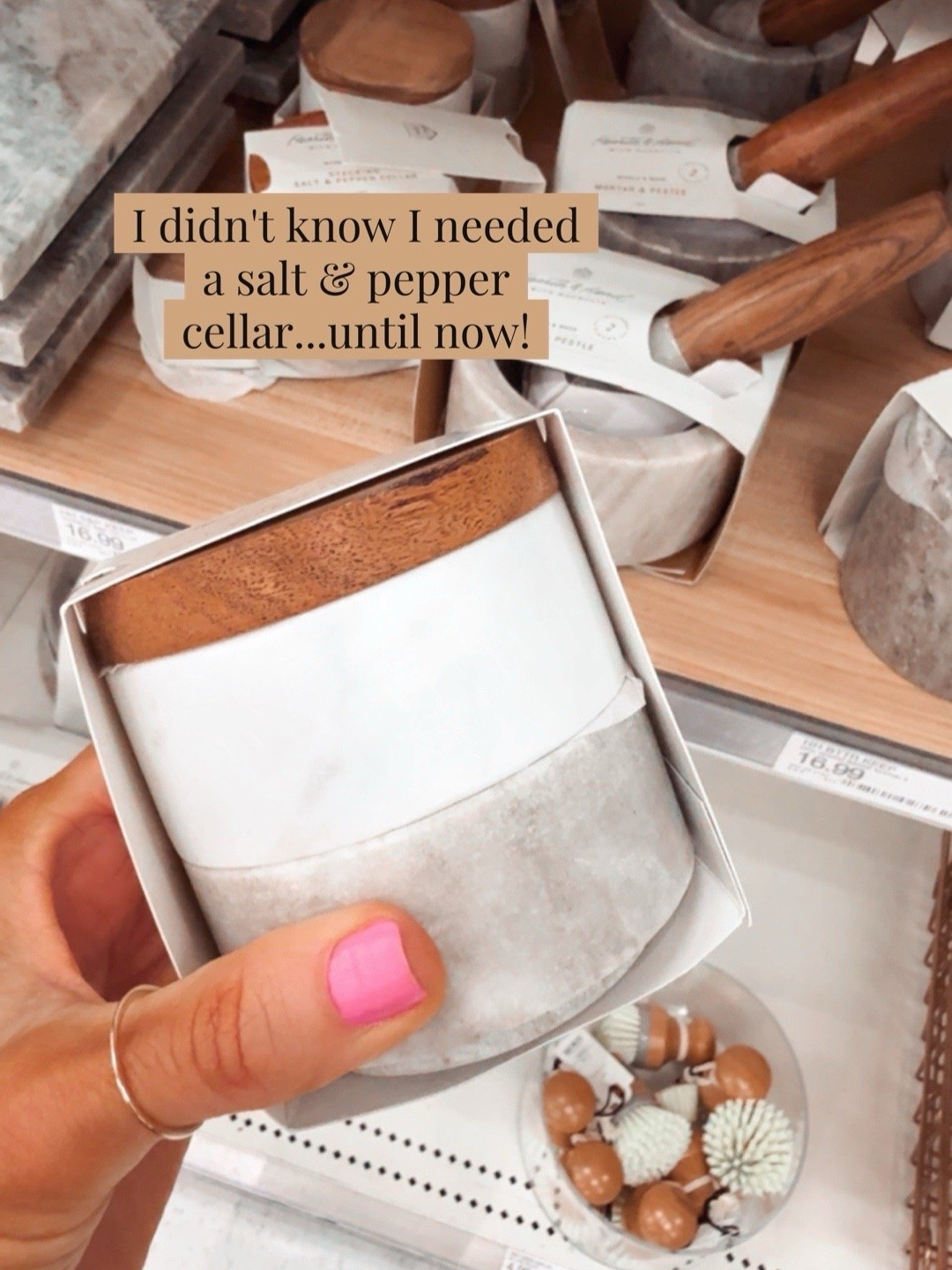 Such a fun find! I never knew I needed this salt cellar but it is definitely coming home with me.

#LTKHome #LTKOver40 #LTKSeasonal
