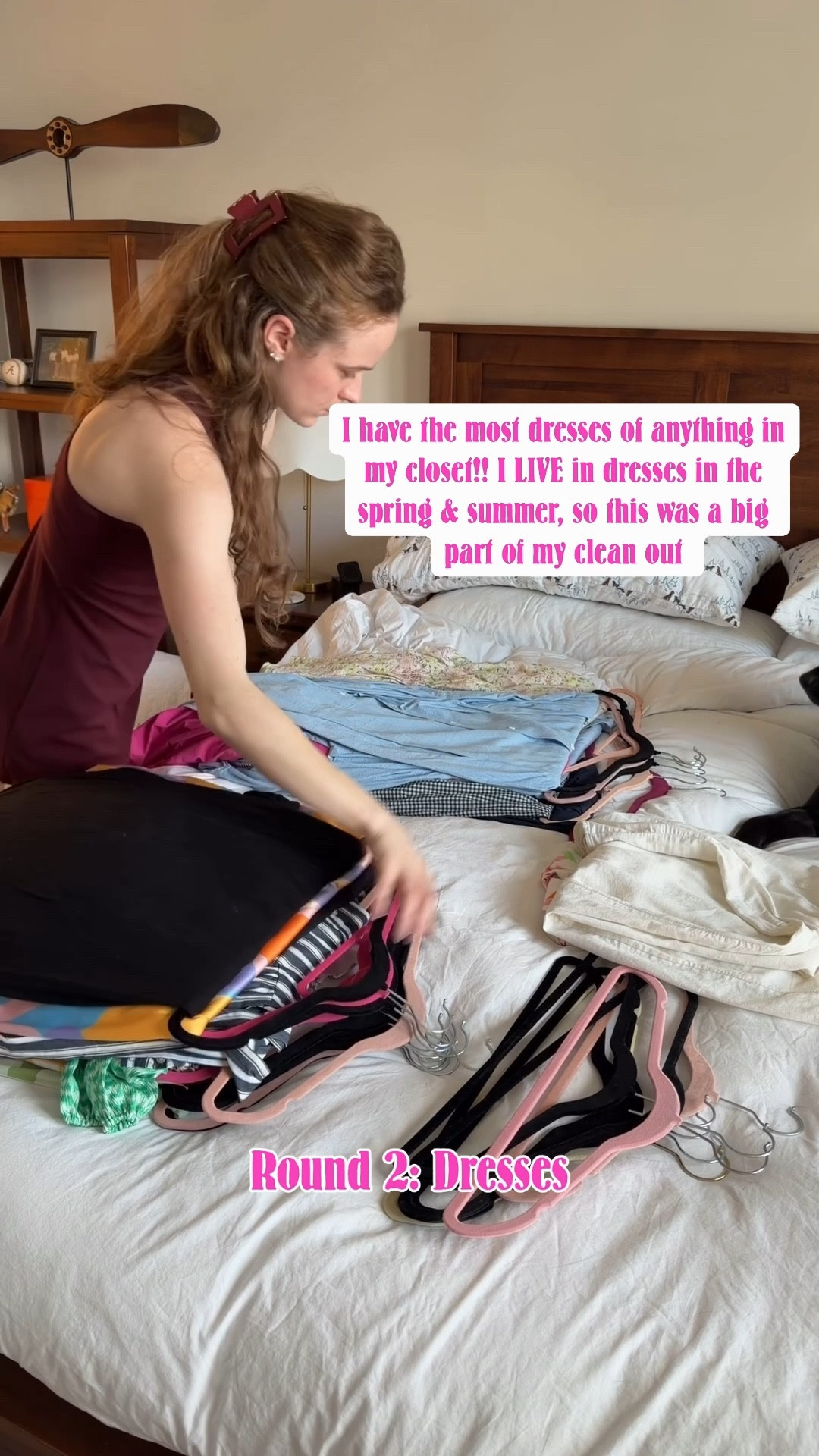 Closet Clean Out!!! To kick off the new year, I wanted to clean out my closet & start fresh with pieces I really really love!! This is part one (of probably many LOL) big starting with clothes on hangers!! 